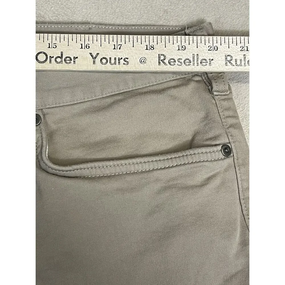 Banana Republic Pants‎ Mens 40x34 Khaki The Traveler Slim Fit High Rise Straight